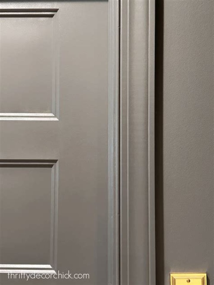 Are doors and trim the same sheen?