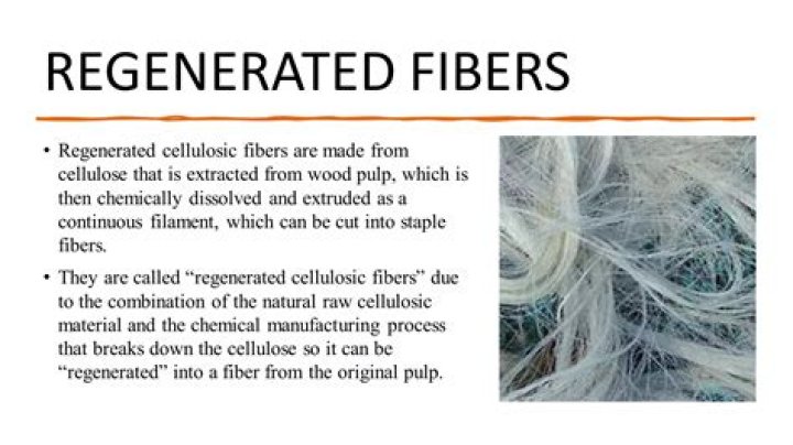 Are regenerated fibers natural?