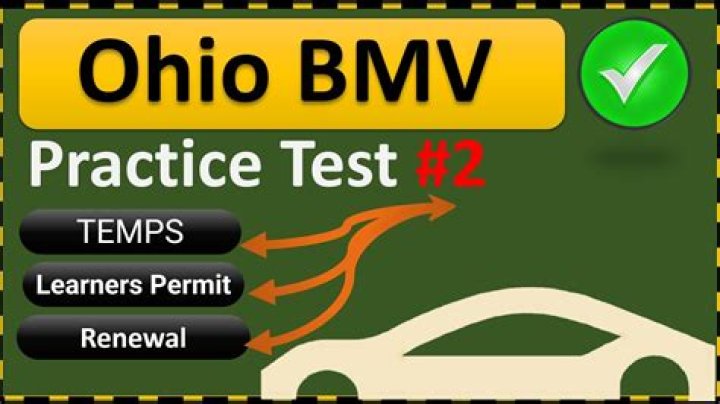 Are there any practice tests for the BMV in Ohio?