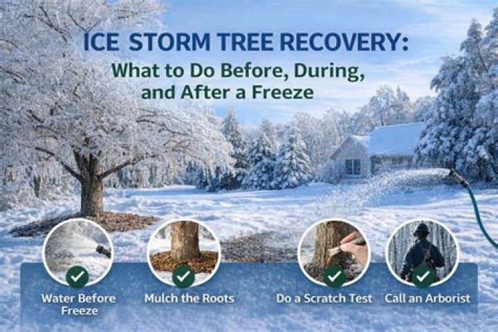 Are there any trees alive after a freeze?