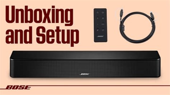 Can a Bose sound bar work with a home theater system?