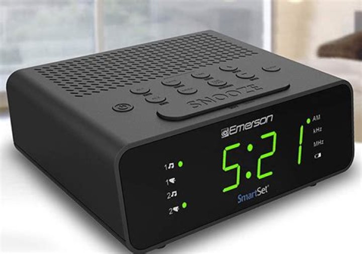 Can a clock radio be used as an alarm?