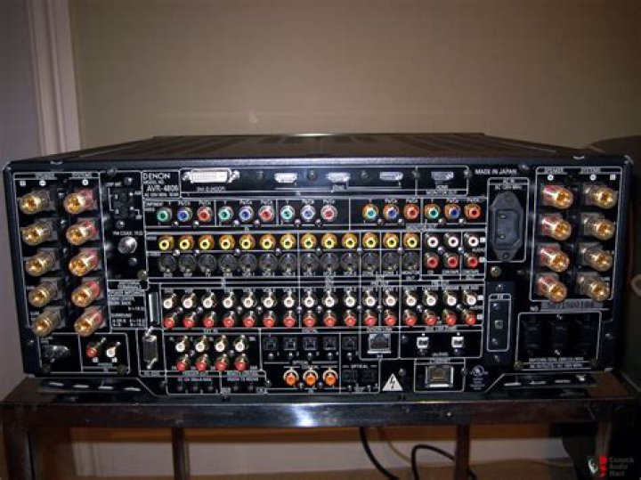 Can a Denon avr-4806 decode a DVD?