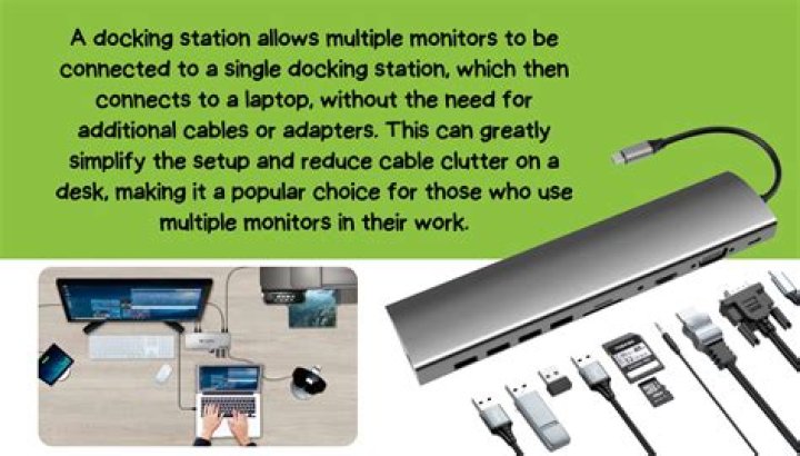Can a docking station be used with an iPod?
