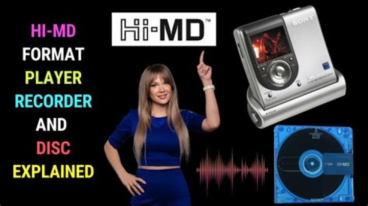 Can a Hi-MD recorder record to a CD?