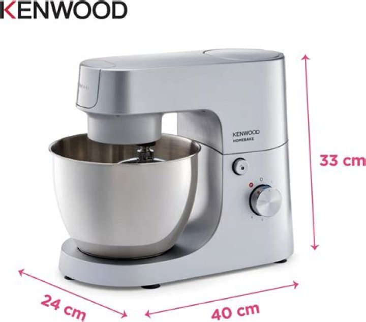 Can a Kenwood mixer run at high speed?