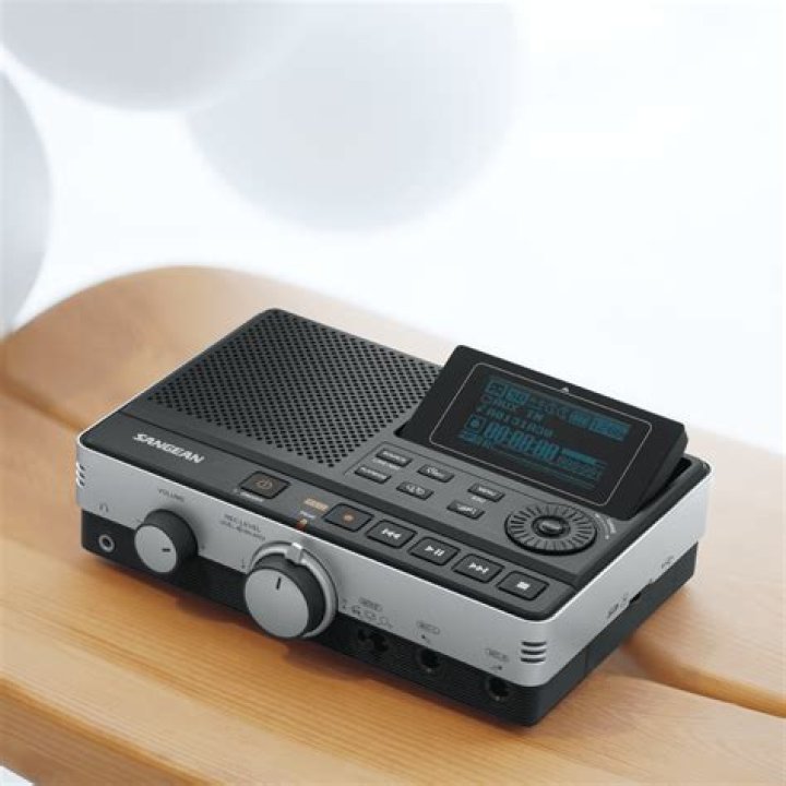 Can a MP3 player be used on a Sangean radio?