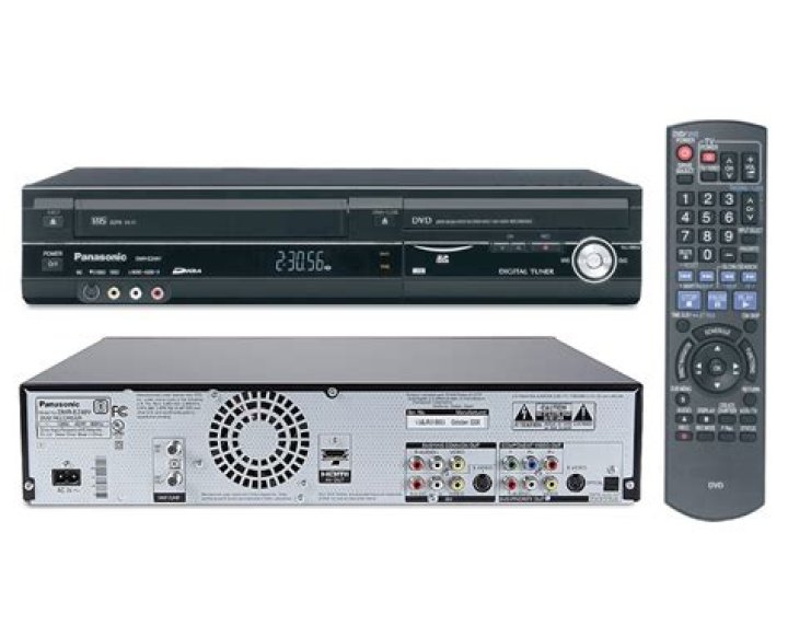 Can a Panasonic dmr-ez48v record to a DVD?