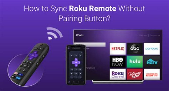 Can a Roku remote be synced without a pairing button?