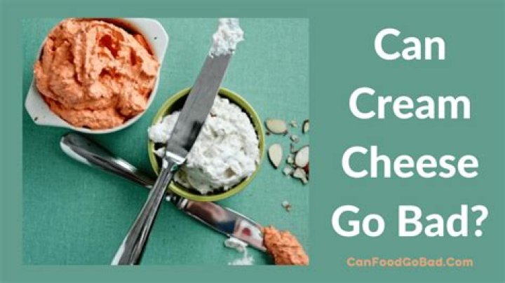 Can cream cheese go bad?