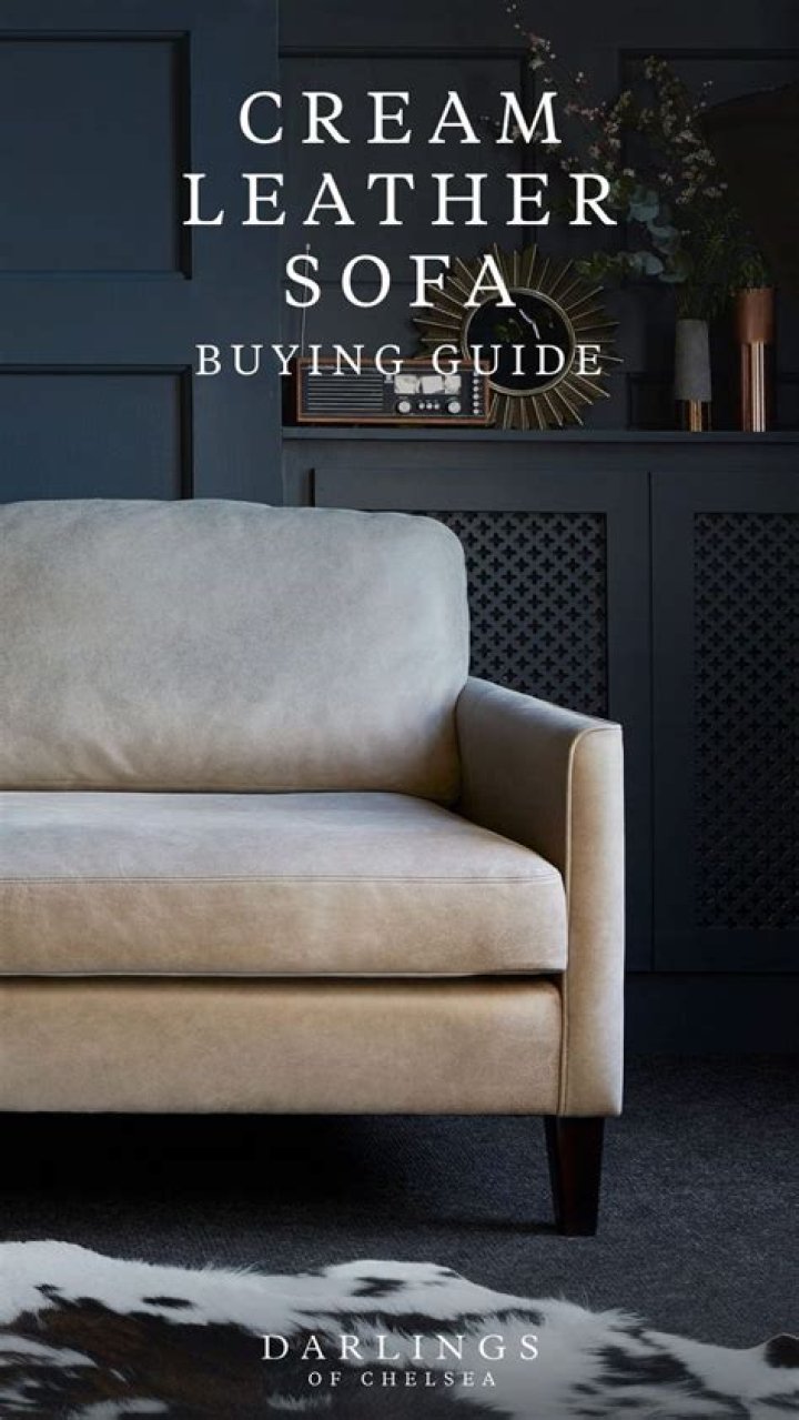 Can I dye my cream leather sofa?
