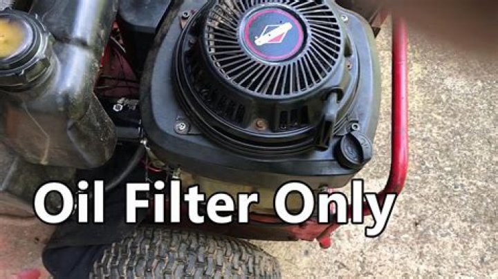 Can I use a Briggs and Stratton oil filter on a Kohler engine?