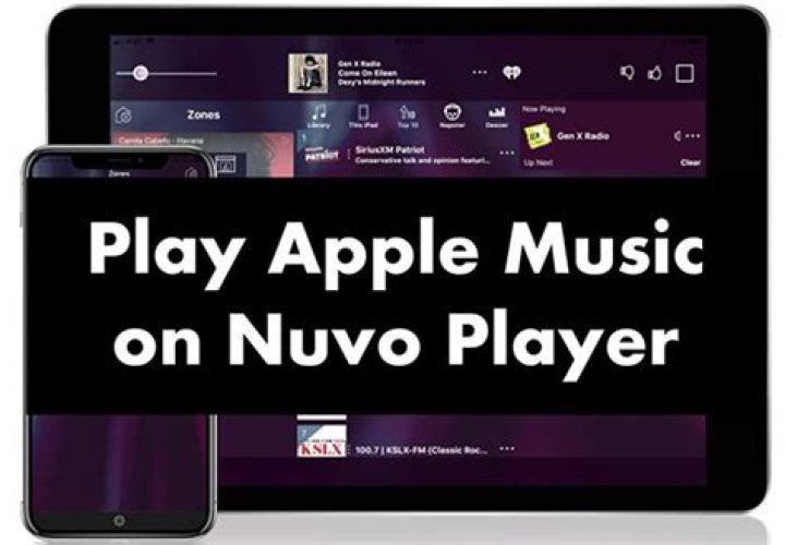 Can NuVo player play Apple music?