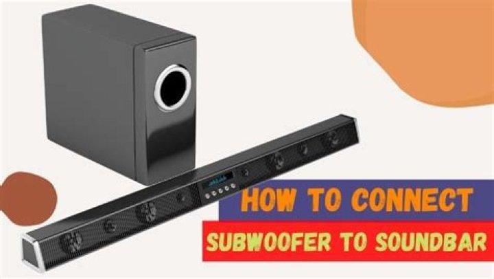 Can you add subwoofer to sound bar?