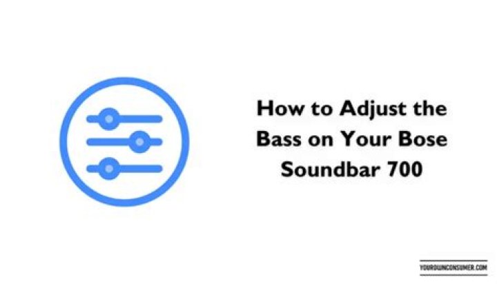 Can you adjust bass on Bose?