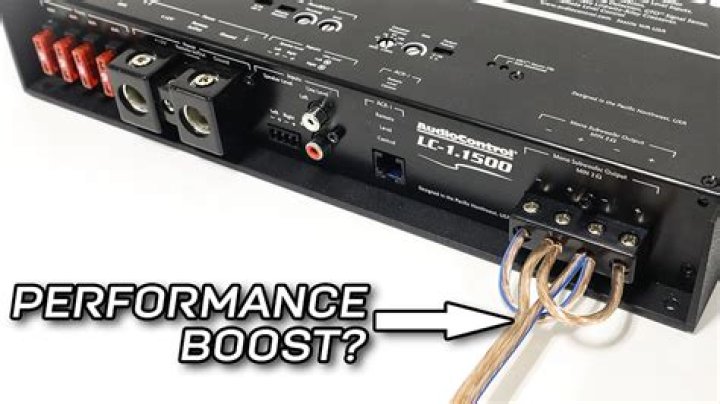 Can you connect a car powered subwoofer to an amplifier?