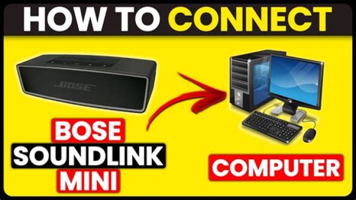 Can you connect Bose SoundLink to computer?