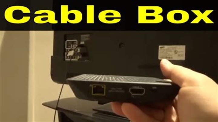 Can you connect cable box to TV with HDMI?