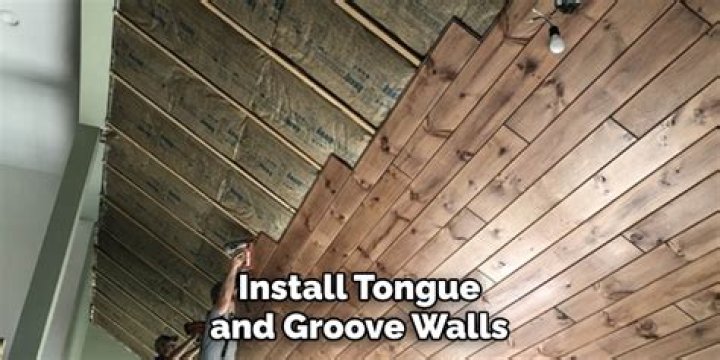 Can you install tongue and groove on studs?