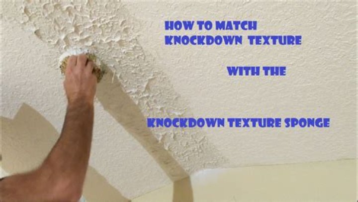 Can you paint a knockdown ceiling?