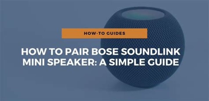 Can you play 2 Bose SoundLink mini speakers at the same time?