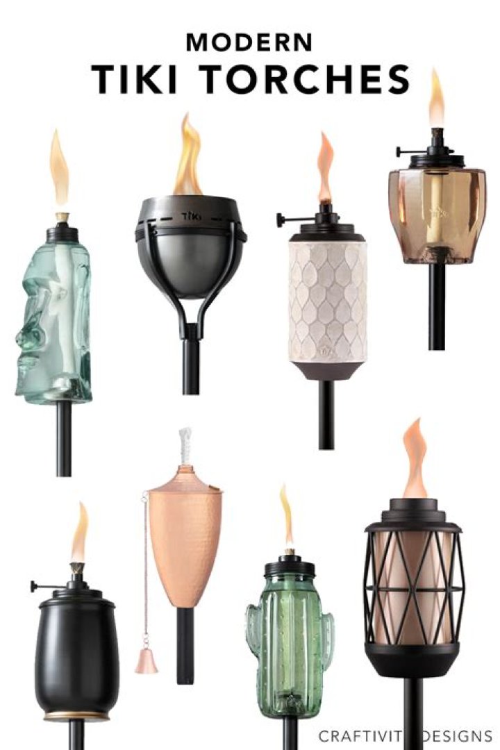 Can you relight tiki torches?