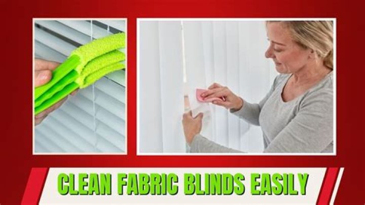 Can you remove cloth tape from blinds?