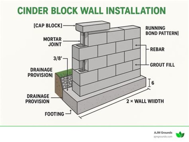 Can you repair a cinder block wall?