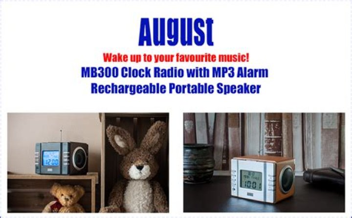 Can you set an alarm to wake up to your favourite station?