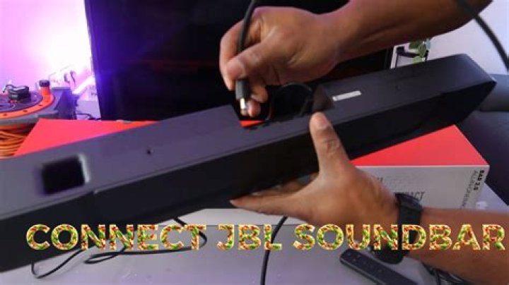 Can you use a JBL as a soundbar?