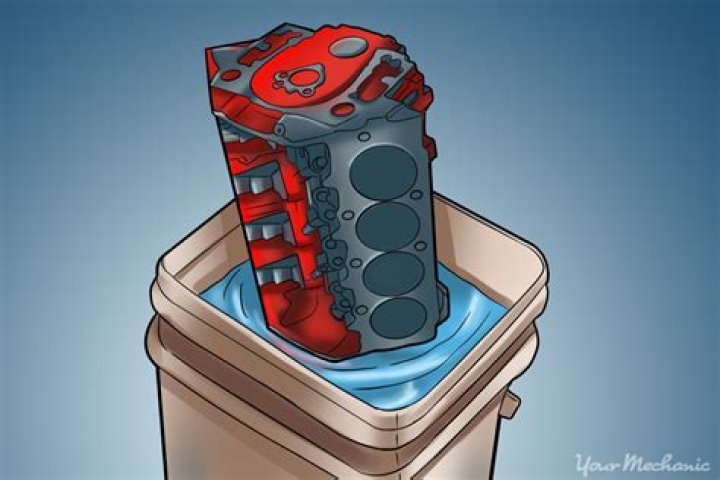 Can you use parts cleaner to clean cylinder heads?