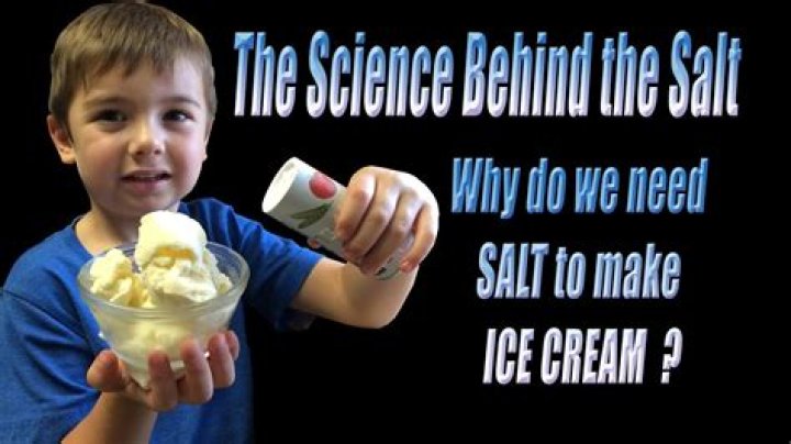 Can you use regular salt instead of rock salt when making ice cream?
