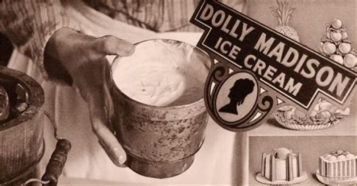 Did Dolley Madison serve ice cream?