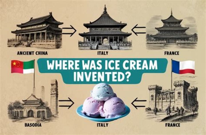 Did Italy invent ice cream?