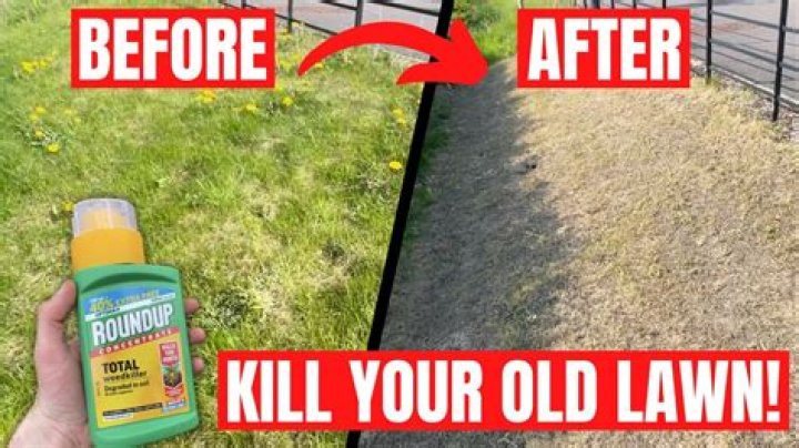 Do I need to kill old grass before planting new?