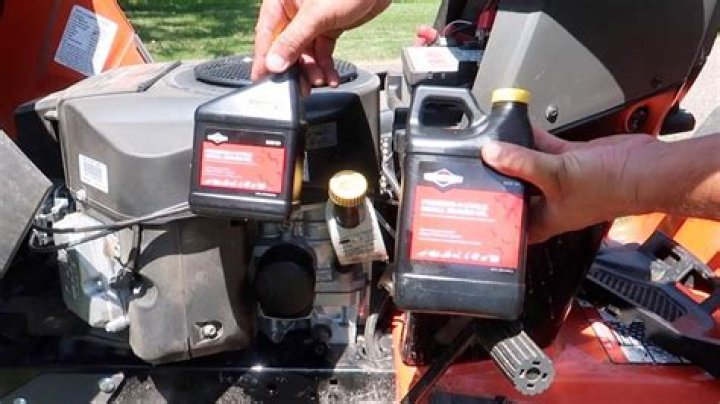Do lawn mowers need oil mixed gas?