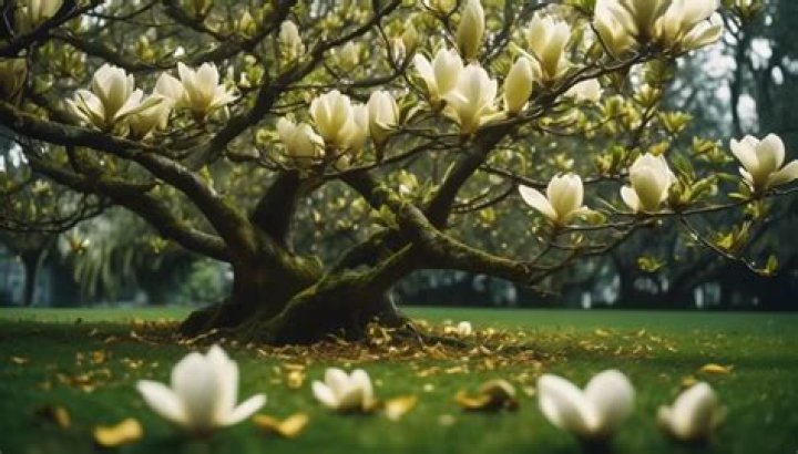 Do magnolia trees lose leaves in summer?
