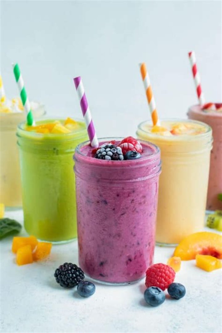 Do smoothies have ice cream in them?