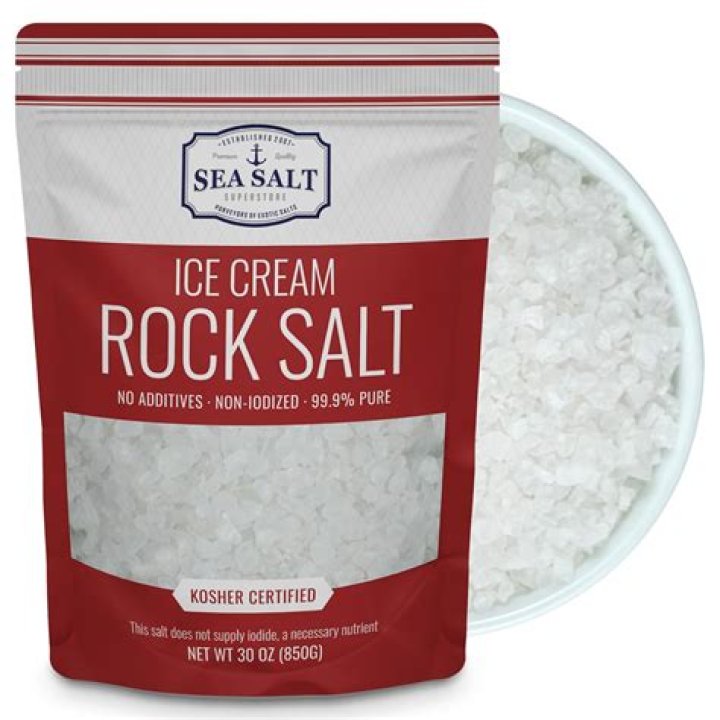 Do you have to use rock salt when making homemade ice cream?