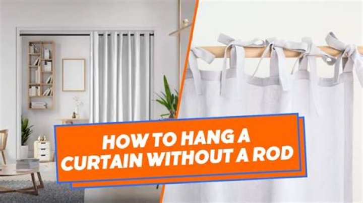 Do you need a drill to put a curtain pole up?
