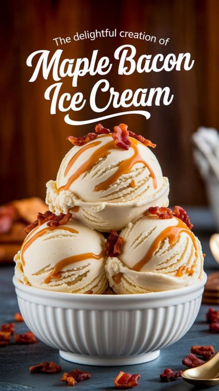 Does bacon flavored ice cream exist?
