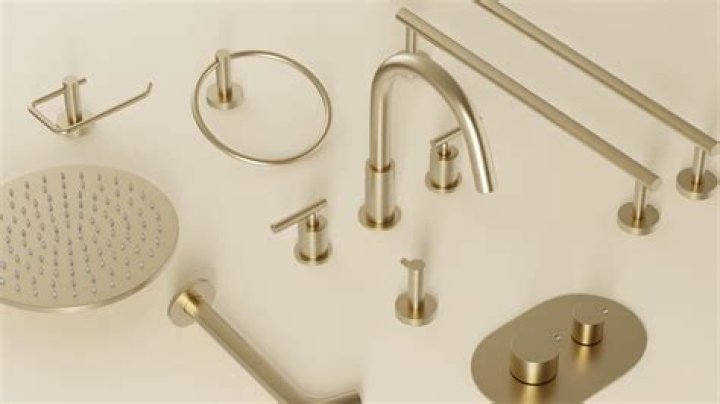 Does bathroom hardware have to match fixtures?
