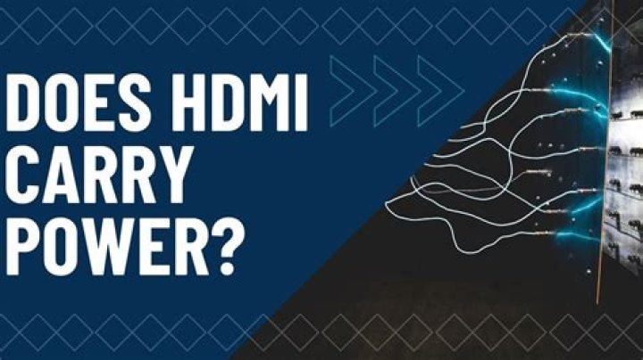 Does HDMI carry power?
