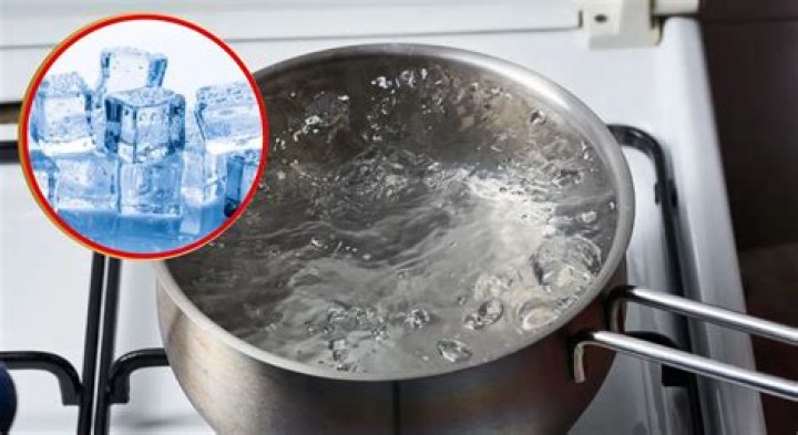 Does hot ice freeze faster than cold ice?