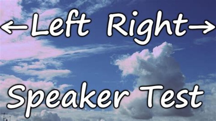 Does it matter if left speaker is on the right?
