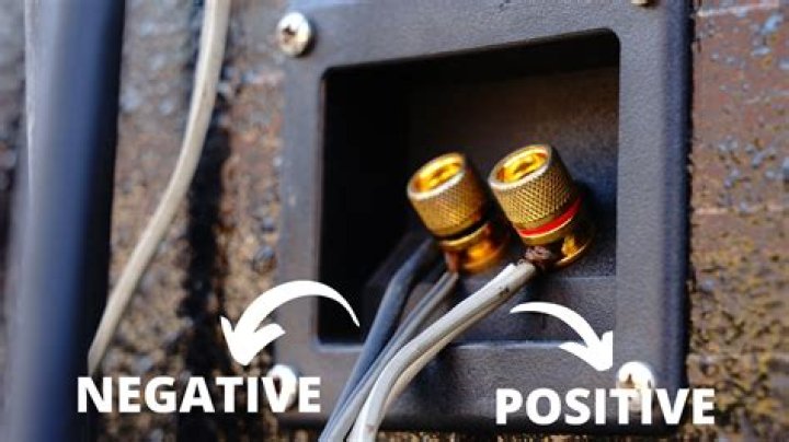 Does positive and negative matter on speaker wires?