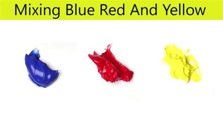 Does red and yellow make blue?