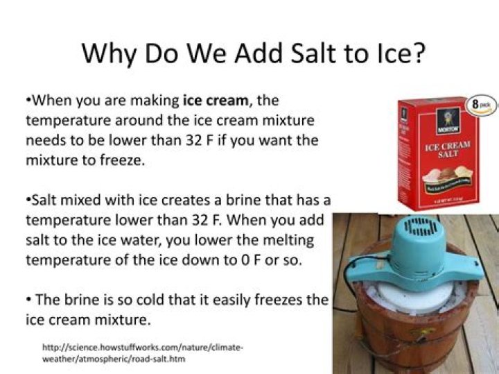 Does salt make ice cream better?