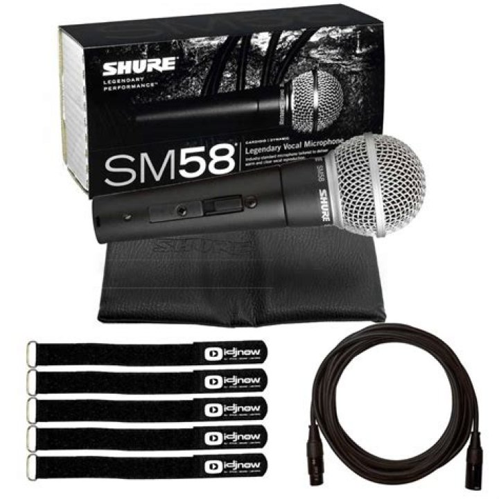 Does Shure SM58 come with cable?