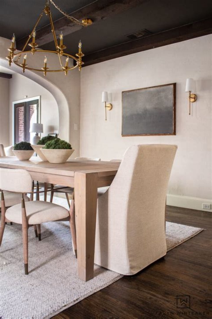 Does the dining room table have to be centered?